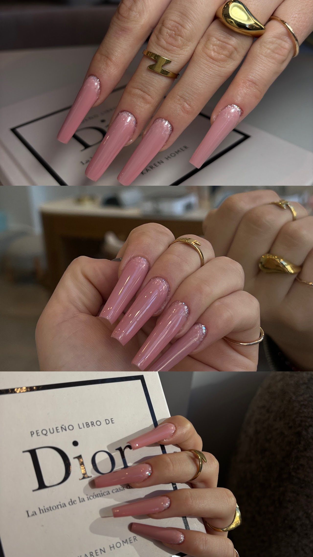 Diseño de uñas realizado en Nubb Studio